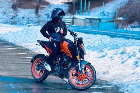 Rouler par temps froid